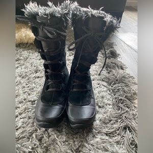 The North Face Black Winter Boots